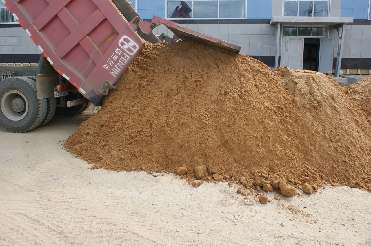 Заказать доставку песка в Самаре