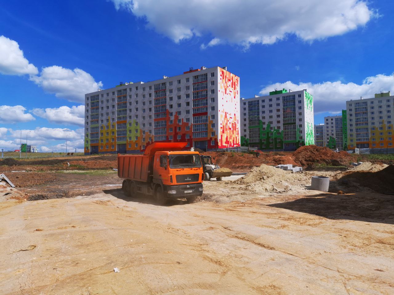 В районе Кошелев Парк продолжается строительство детских садов